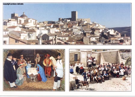 Deliceto - Panorama; Presepe  Vivente; Gruppo Folkloristico