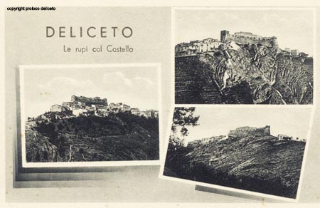 Deliceto Anni '50 - le rupi del castello