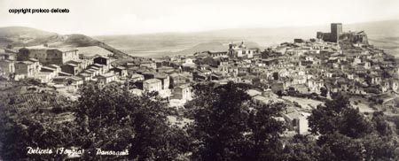 Deliceto Anni'60 - panorama da Ovest