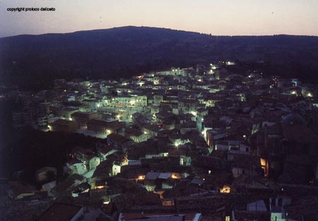 Primi Anni '80 - notturno dal Castello