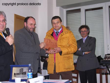 Premio Deliceto Settore Commercio Caseificio Elce a Paolo Pizzo