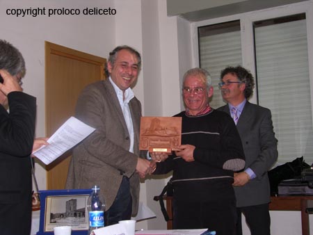 Premio Deliceto Settore Turismo Ristorante da Marcello a Marcellino Miroballo